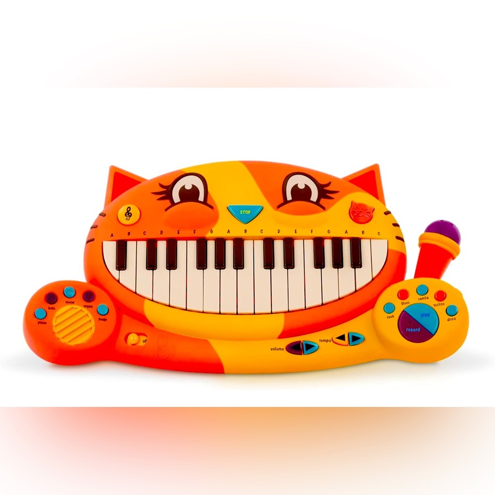 B toys meow sic- interactive cat piano